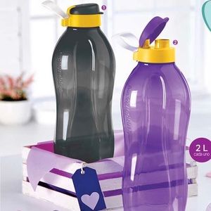 New Tupperware Set of 2  Eco Bottle 2 Liter each